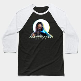 Cyberpunk 2077 Keanu Reeves Baseball T-Shirt